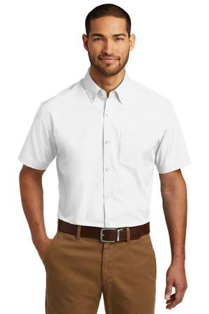 Port Authority Short Sleeve Carefree Poplin Shirt