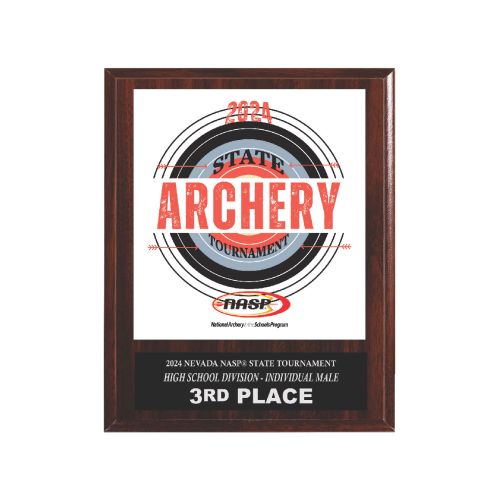 2024 NASP® State Tournament 8 X 10 Plaque EAPromos